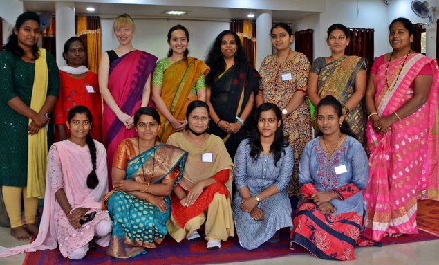 Team training for female enumerators