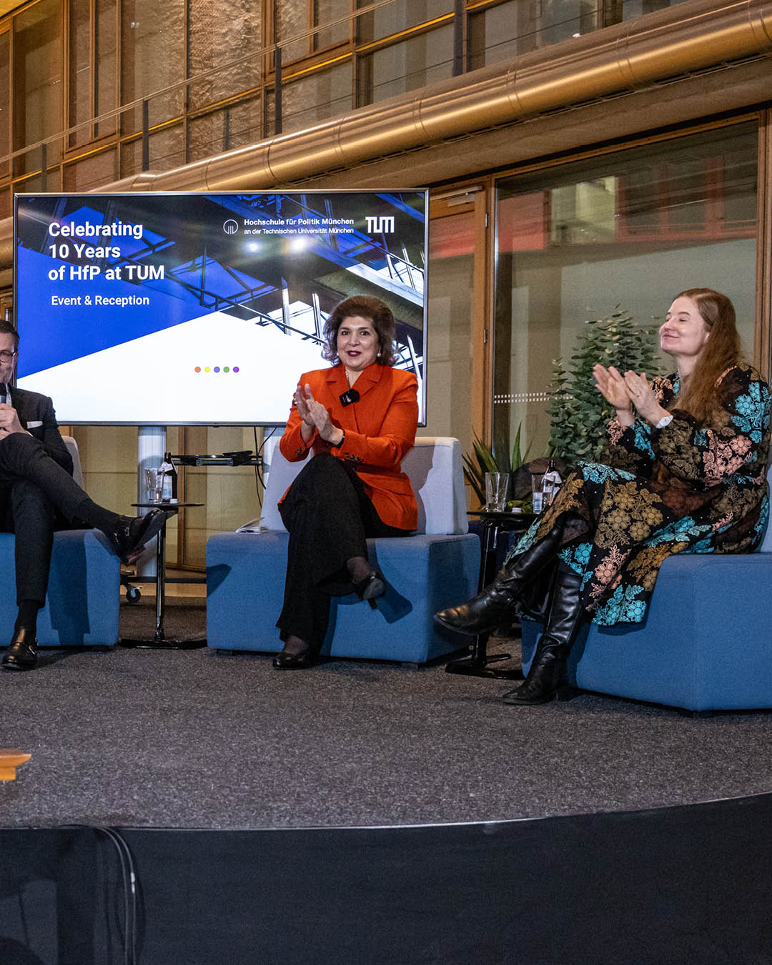 Prof. Urs Gasser, Dr. Farah Pandith, Prof. Claudia Franziska Brühwiler